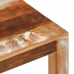 vidaXL Table basse 55x55x35 cm Bois de récupération massif