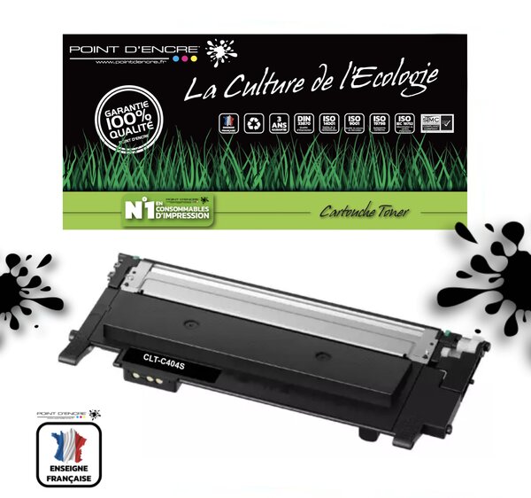CLT-C404S - NOIR - Grande capacité