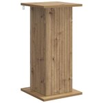 vidaXL Support de Plante 2 pièces Chêne artisanal 30 5 x 30 x 60 5 cm