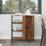 vidaXL Buffet Bois ancien 70 x 30 x 80 cm Bois d'ingénierie