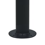 vidaXL Auvent tente belvédère 3x3 m Acier Anthracite