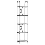 vidaXL Étagère Gris Sonoma 40 x 30 x 183 cm Bois d'ingénierie