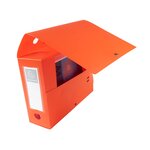 Boite De Classement À Pression Dos 100mm Polypropylène 7/10e Opaque - A4 - Rouge - X 10 - Exacompta