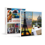 SMARTBOX - Coffret Cadeau Paris en duo : visite de la tour Eiffel et dîner romantique avec vin ou champagne -  Multi-thèmes