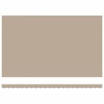 vidaXL Auvent Rétractable Beige 500 × 300 cm Tissu  Métal