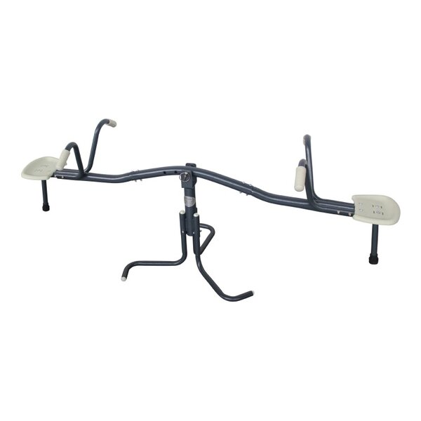 Balançoire tournante Anthracite/crème