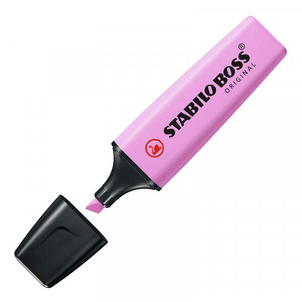 Surligneur - stabilo boss original - pastel - mauve givré