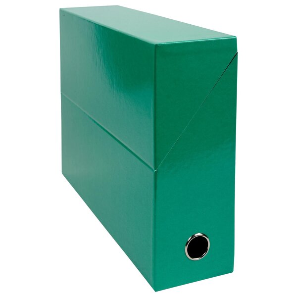 Boite Transfert Dos 90mm Iderama - Vert Foncé - Exacompta