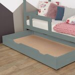 Tiroir de lit 120 x 190 BUDDY - vert sauge