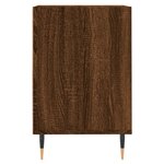 vidaXL Meuble TV Chêne marron 100x35x55 cm Bois d'ingénierie