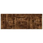 vidaXL Buffets 3 Pièces Chêne fumé Bois d'ingénierie