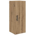 vidaXL Haut Armoire avec tiroir Chêne artisanal 34 5 x 34 x 180 cm