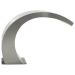 vidaXL Fontaine de piscine avec LED Acier inoxydable 30x60x45 cm
