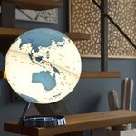 Globe terrestre lumineux light & colour ø 30 cm - bleu
