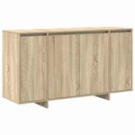 vidaXL Buffet Chêne Sonoma 135 x 41 x 75 cm Bois d'ingénierie