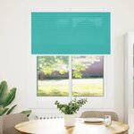 vidaXL Store plissé vert pétrole 110x150cm largeur du tissu 109 4cm
