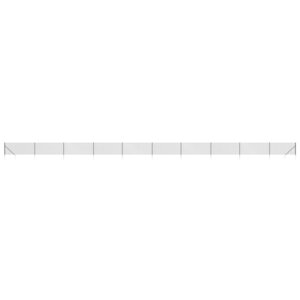 vidaXL Clôture à mailles losangées avec ancrage anthracite 1 1x25 m