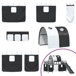 vidaXL Noir 107 x 200 cm