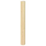 vidaXL Tapis rectangulaire naturel clair 70x300 cm bambou