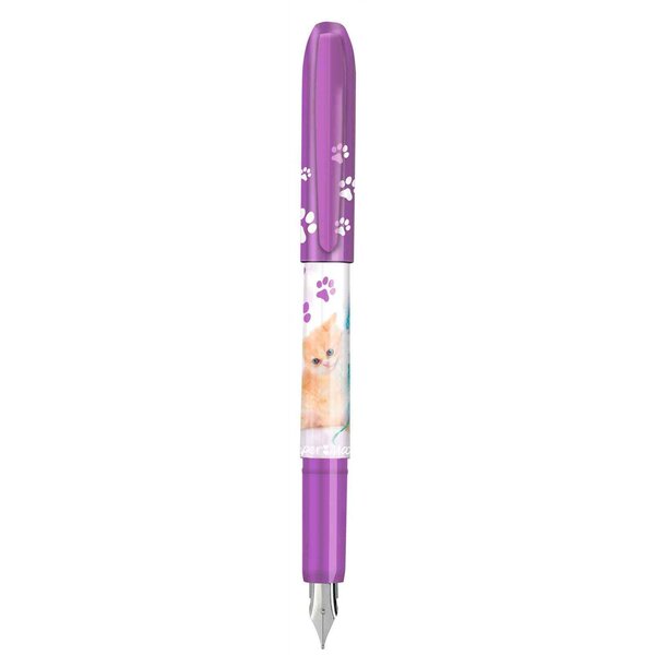 Paper:mate stylo plume 'animaux'  en blister paper mate
