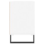 vidaXL Meuble TV blanc 103 5x30x50 cm bois d'ingénierie