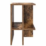 vidaXL Table basse 2 Pièces Chêne fumé 40 x 30 x 49 cm Bois d'ingénierie