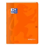 Cahier EASYBOOK Agrafé 24x32 cm 96 pages grands carreaux 90g Couleurs aléatoire OXFORD