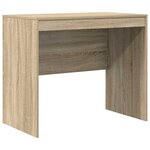 vidaXL Bureau Chêne sonoma 90 x 50 x 76 cm Bois d'ingénierie