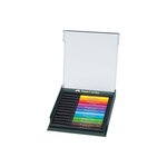 Box de 12 Pitt Artist Pen Feutre Pointe Pinceau 12 Couleur Bright FABER-CASTELL