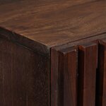 vidaXL Buffet marron 40x34x110 cm bois massif de manguier