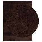 vidaXL Tapis de surface HUARTE Marron 200 x 140 cm Polyester