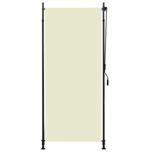 vidaXL Store roulant d'extérieur 100 x 270 cm Crème