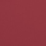 vidaXL Coussin de palette 80x80x12 cm rouge bordeaux tissu