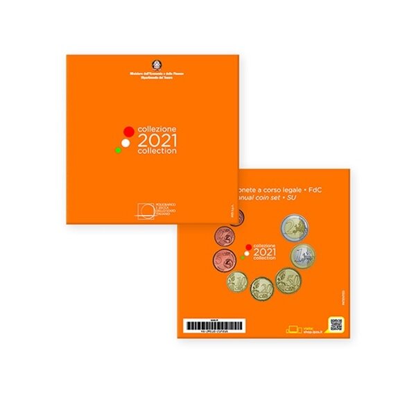 Coffret série euro BU Italie 2021