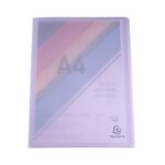 Protège-documents semi rigide Pastel 120 vues - A4 - Couleurs Aléatoire EXACOMPTA