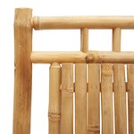 vidaXL Chaises pliables de jardin lot de 4 53x66x99 cm bambou