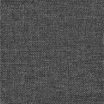 vidaXL Cadre de lit avec tête de lit rembourrée Gris foncé 75 x 190 cm