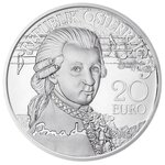 Pièce de monnaie 20 euro Autriche 2016 argent BE – Amadeus (le génie)