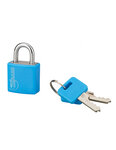 THIRARD - Cadenas à clé Maxium Color Bleu  intérieur  aluminium  20mm  2 clés