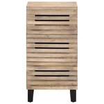 vidaXL Buffet 40x34x75 cm bois massif de manguier