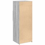 vidaXL Buffet haut sonoma gris 45x42 5x124 cm bois d'ingénierie