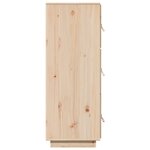 vidaXL Buffet haut 34x40x108 5 cm Bois massif de pin