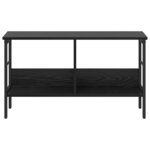 vidaXL Étagère Chêne noir 82 x 32 x 47 cm Bois d'ingénierie