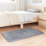 vidaXL Tapis Shaggy à poils longs NAVARRA gris clair 60x100 cm