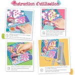 Peinture au doigt - Dès 3 ans - 6 tableaux à décorer + 1 encreur - Activité manuelle