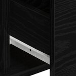 vidaXL Buffets 2 Pièces Chêne noir 60 x 31 x 84 cm Bois d'ingénierie