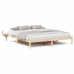 vidaXL Cadre de lit Marron Marron