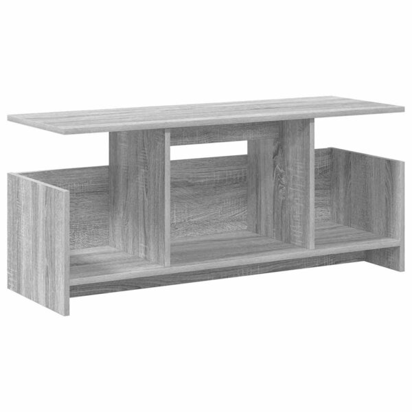 vidaXL Meuble TV Gris Sonoma 102 x 35 x 45 cm Bois d'ingénierie