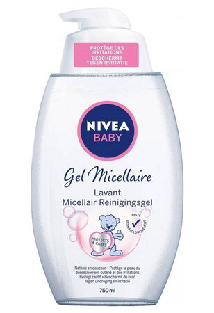 Nivea Baby Gel Micellaire Lavant 750ml (lot de 3)