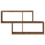 vidaXL Étagère murale Bois Ancien 100x20x53 cm Bois Aggloméré
